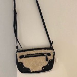 Coach Shearling Small Rhyder Crossbody bag